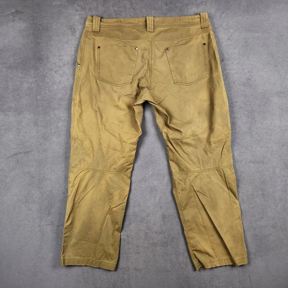 Arc'teryx Sullivan Pant Mens 38 Brown Cotton Nylon Articulated Hiking Work 16201